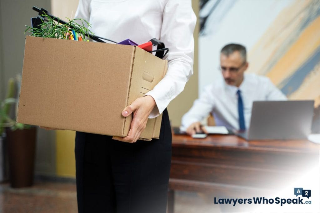 Wrongful dismissal lawyer consultation Ontario