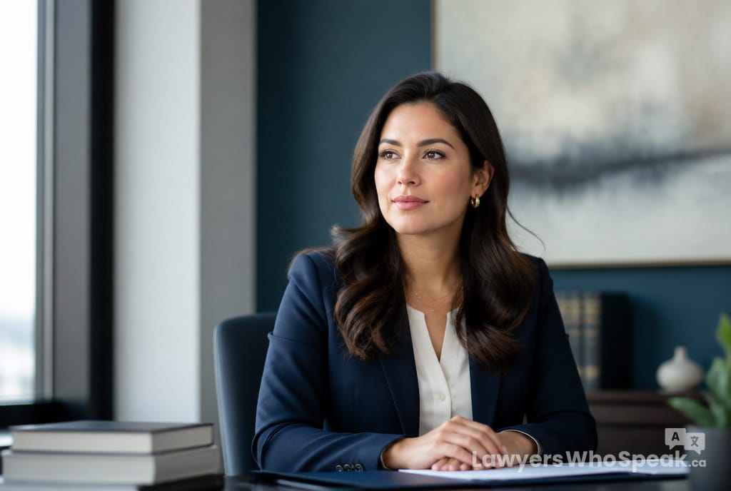 Professional woman at her desk, representing workplace discrimination Ontario rights and protections